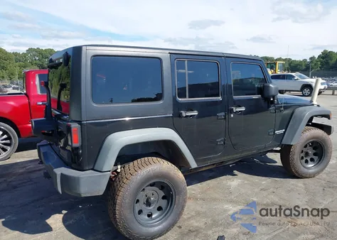 2011 Jeep Wrangler Unlimited Sport из США, поврежденный, VIN 1J4HA3H18BL539377